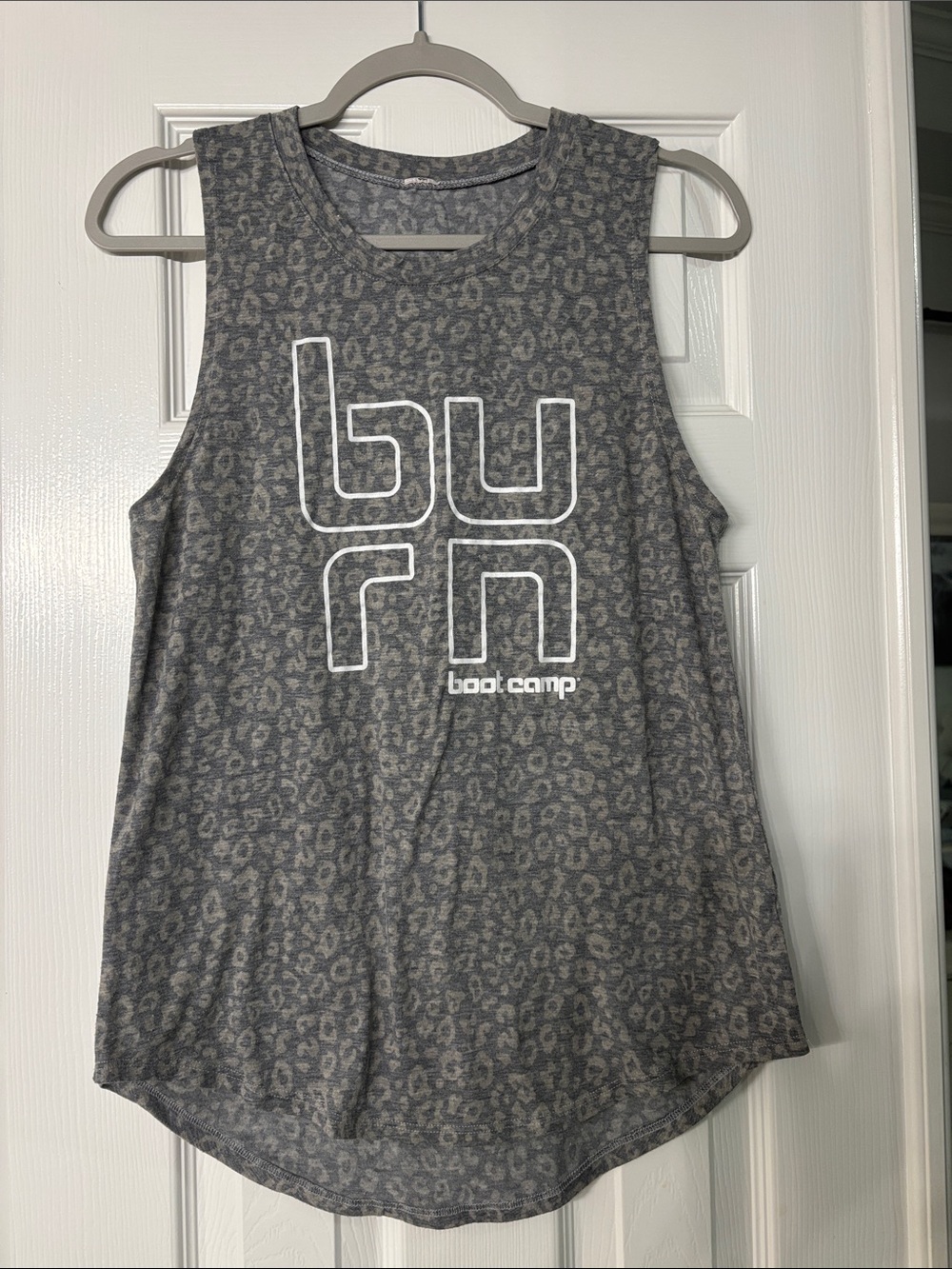 Burn Bootcamp Leopard Muscle Tee